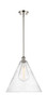 Berkshire - 1 Light - 16 inch - Polished Nickel - Pendant (516-1S-PN-GBC-164-LED)