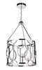 Indy 5 Light Led Foyer In Polished Nickel (49035-PLN-LED)