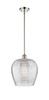 Norfolk - 1 Light - 12 inch - Polished Nickel - Mini Pendant (516-1S-PN-G462-12-LED)