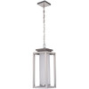 Vailridge 1 Light Large LED Outdoor Pendant in Stainless Steel (ZA1321-SS-LED)