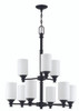 Dardyn 9 Light Chandelier In Espresso (49829-ESP)