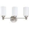 Dardyn 3 Light Vanity in Brushed Polished Nickel (49803-BNK)
