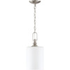 Dardyn 1 Light Mini Pendant in Brushed Polished Nickel (49891-BNK)