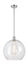 Athens - 1 Light - 14 inch - Polished Chrome - Pendant (516-1S-PC-G122-14)