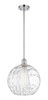 Athens Water Glass - 1 Light - 12 inch - Polished Chrome - Mini Pendant (516-1S-PC-G1215-12-LED)
