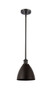 Bristol - 1 Light - 8 inch - Oil Rubbed Bronze - Pendant (516-1S-OB-MBD-75-OB)