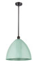 Plymouth - 1 Light - 16 inch - Oil Rubbed Bronze - Pendant (516-1S-OB-MBD-16-SF)