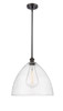 Bristol - 1 Light - 16 inch - Oil Rubbed Bronze - Pendant (516-1S-OB-GBD-164-LED)