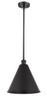 Berkshire - 1 Light - 16 inch - Matte Black - Pendant (516-1S-BK-MBC-16-BK-LED)