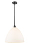 Bristol - 1 Light - 16 inch - Matte Black - Pendant (516-1S-BK-GBD-161)