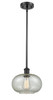 Gorham - 1 Light - 10 inch - Matte Black - Mini Pendant (516-1S-BK-G249)