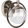 Piltz 1 Light Wall Sconce in Polished Nickel (45501-PLN)