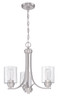 Bolden 3 Light Chandelier in Brushed Polished Nickel (50523-BNK)
