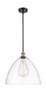 Bristol - 1 Light - 16 inch - Black Antique Brass - Pendant (516-1S-BAB-GBD-162)