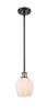 Norfolk - 1 Light - 6 inch - Black Antique Brass - Mini Pendant (516-1S-BAB-G461-6-LED)