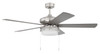52" Stonegate Ceiling Fan in Brushed Polished Nickel (STO52BNK5)