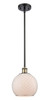 Farmhouse Chicken Wire - 1 Light - 8 inch - Black Antique Brass - Mini Pendant (516-1S-BAB-G121-8CSN-LED)