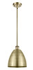 Bristol - 1 Light - 9 inch - Antique Brass - Pendant (516-1S-AB-MBD-9-AB)