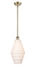 Cascade - 1 Light - 8 inch - Antique Brass - Mini Pendant (516-1S-AB-G671-8-LED)