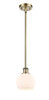 Athens - 1 Light - 6 inch - Antique Brass - Mini Pendant (516-1S-AB-G121-6)