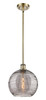 Athens Deco Swirl - 1 Light - 10 inch - Antique Brass - Mini Pendant (516-1S-AB-G1213-10SM)