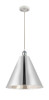 Berkshire - 1 Light - 16 inch - White Polished Chrome - Cord hung - Mini Pendant (516-1P-WPC-MBC-16-PC-LED)