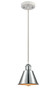 Smithfield - 1 Light - 7 inch - White Polished Chrome - Cord hung - Mini Pendant (516-1P-WPC-M8-LED)