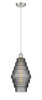 Cascade - 1 Light - 8 inch - Brushed Satin Nickel - Cord hung - Mini Pendant (516-1P-SN-G673-8)
