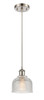 Dayton - 1 Light - 6 inch - Brushed Satin Nickel - Cord hung - Mini Pendant (516-1P-SN-G412-LED)