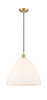 Bristol - 1 Light - 16 inch - Satin Gold - Cord hung - Pendant (516-1P-SG-GBD-161-LED)