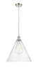 Berkshire - 1 Light - 16 inch - Polished Nickel - Cord hung - Pendant (516-1P-PN-GBC-164)
