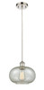 Gorham - 1 Light - 10 inch - Polished Nickel - Cord hung - Mini Pendant (516-1P-PN-G249-LED)