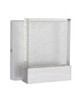 Aria II 1 Light Large LED Outdoor Wall Mount in Satin Aluminum (ZA1220-SA-LED)