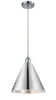 Berkshire - 1 Light - 16 inch - Polished Chrome - Cord hung - Mini Pendant (516-1P-PC-MBC-16-PC-LED)