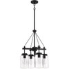 Crosspoint 4 Light Outdoor Chandelier Espresso (52124-ESP)