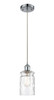 Candor - 1 Light - 5 inch - Polished Chrome - Cord hung - Mini Pendant (516-1P-PC-G352-LED)