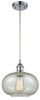 Gorham - 1 Light - 10 inch - Polished Chrome - Cord hung - Mini Pendant (516-1P-PC-G249-LED)