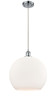Athens - 1 Light - 14 inch - Polished Chrome - Cord hung - Pendant (516-1P-PC-G121-14)