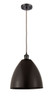Bristol - 1 Light - 12 inch - Oil Rubbed Bronze - Cord hung - Mini Pendant (516-1P-OB-MBD-12-OB)