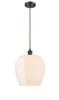 Norfolk - 1 Light - 12 inch - Oil Rubbed Bronze - Cord hung - Mini Pendant (516-1P-OB-G461-12)