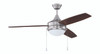 52" Ceiling Fan With Light Kit in Brushed Polished Nickel (PHA52BNK3-UCI)