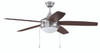 52" Ceiling Fan With Light Kit in Brushed Polished Nickel (PHA52BNK5-UCI)