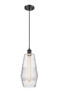 Windham - 1 Light - 7 inch - Matte Black - Cord hung - Mini Pendant (516-1P-BK-G684-7-LED)