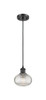 Ithaca - 1 Light - 6 inch - Matte Black - Cord hung - Mini Pendant (516-1P-BK-G555-6CL)