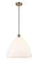 Bristol - 1 Light - 16 inch - Brushed Brass - Cord hung - Pendant (516-1P-BB-GBD-161-LED)