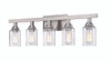 Chicago 4 Light Vanity in Brushed Polished Nickel (53104-BNK)