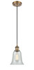 Hanover - 1 Light - 6 inch - Brushed Brass - Cord hung - Mini Pendant (516-1P-BB-G2812-LED)