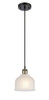 Dayton - 1 Light - 6 inch - Black Antique Brass - Cord hung - Mini Pendant (516-1P-BAB-G411-LED)