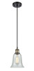 Hanover - 1 Light - 6 inch - Black Antique Brass - Cord hung - Mini Pendant (516-1P-BAB-G2812)