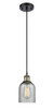 Caledonia - 1 Light - 5 inch - Black Antique Brass - Cord hung - Mini Pendant (516-1P-BAB-G257)